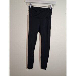 Ododos Leggings Athletic Workout Gym Yoga Black Women's Size XS